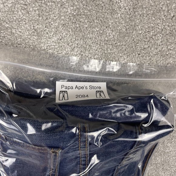 UK Style by French Connection Jeans Mens Size 33x30 Straight Leg Dark Wash Denim - Picture 15 of 15